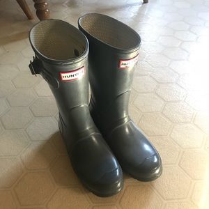 Hunter Boots - Gray